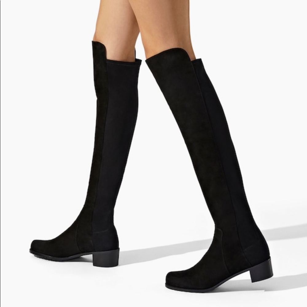Stuart weitzman suede over the knee boots